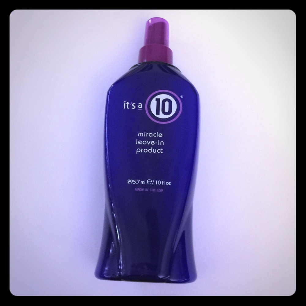 It's a ten large 10fl oz Miracle Leave In product